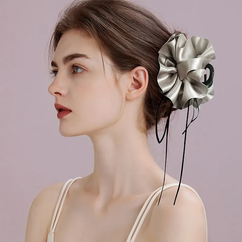 ROYALSASA Polyester, Acrylic Hair Clips Women's-1