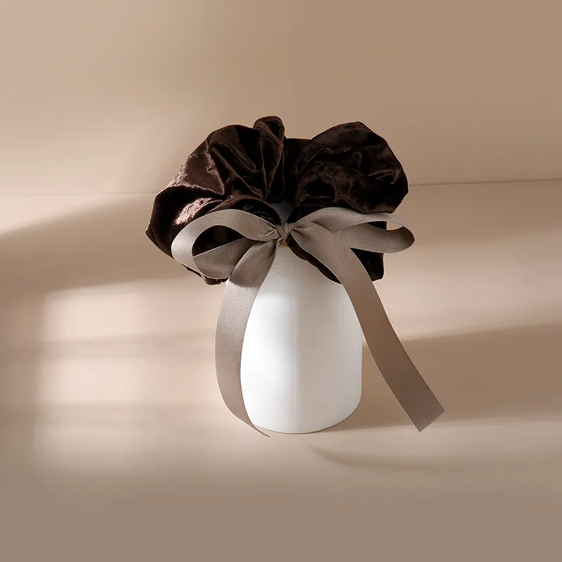 ROYALSASA Velour Hair Tie Women's-4