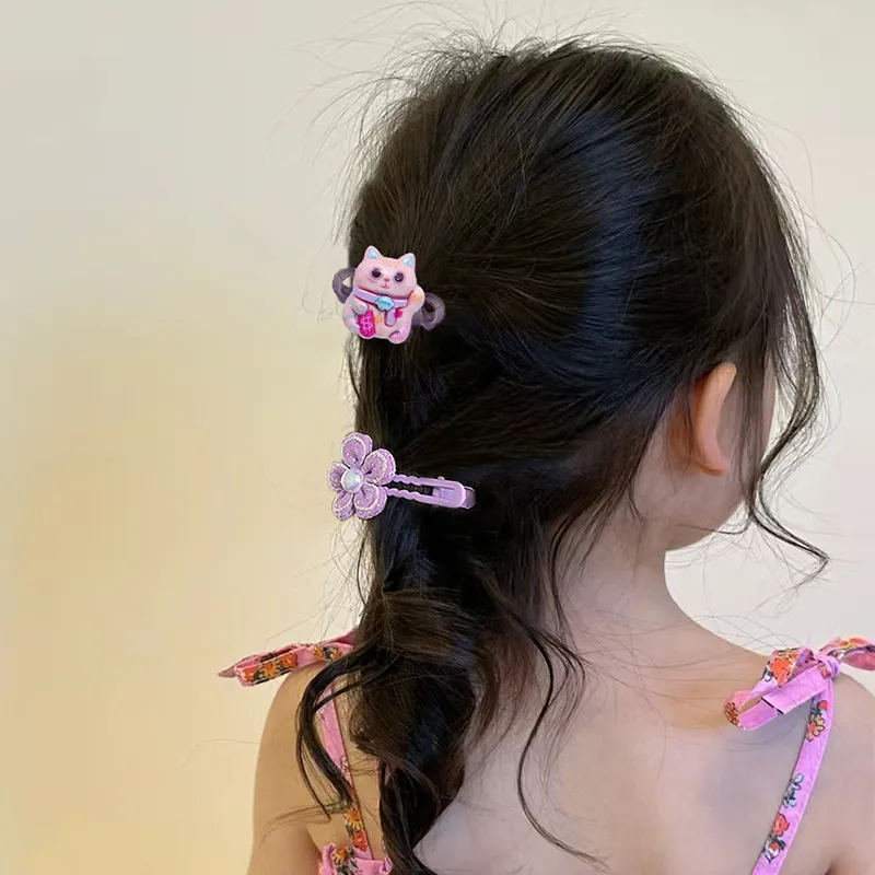 ROYALSASA Alloy Polyester Hair Tie Kids'-2