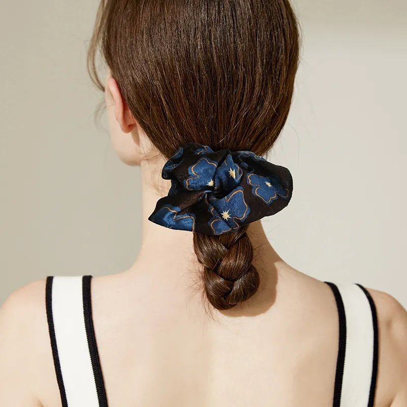 ROYALSASA Polyester, Faux Crystal Hair Tie Women's-1