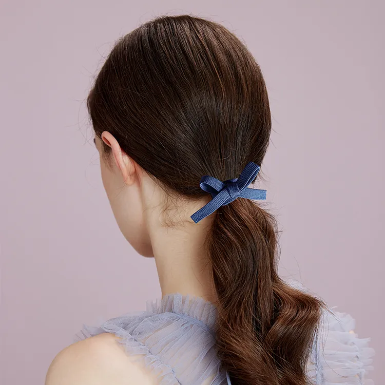 ROYALSASA Rubber Band, Faux Pearl Hair Tie Women's-3
