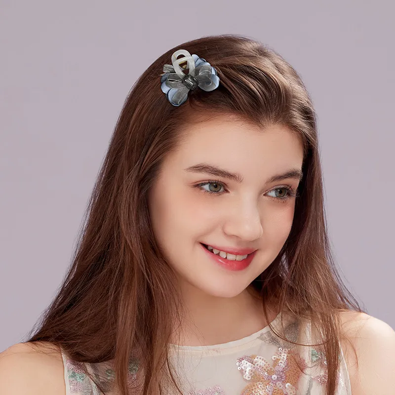 ROYALSASA Faux Crystal Hair Claw Clip Women's-1
