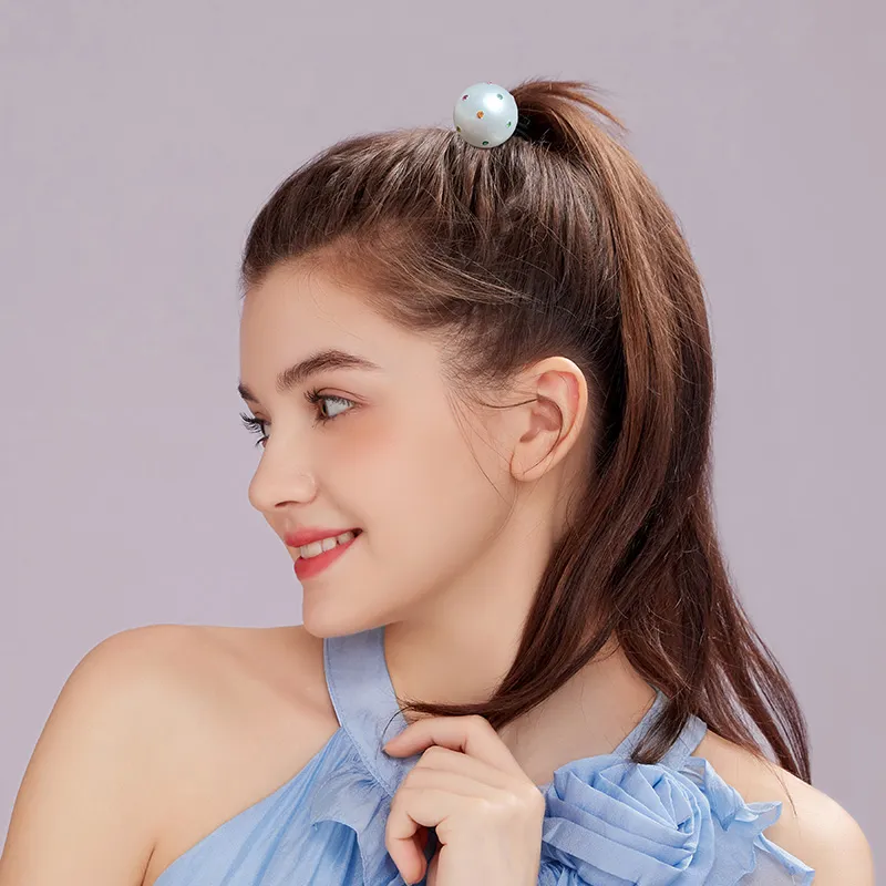 ROYALSASA Rubber Band Hair Tie Women's-1