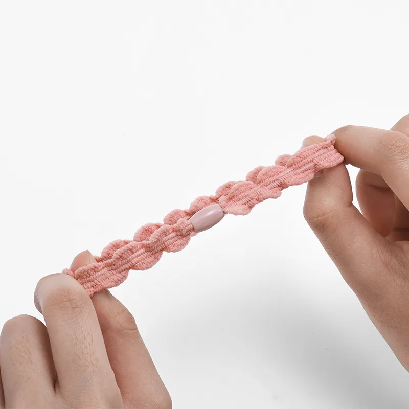 ROYALSASA Rubber Band, Acrylic Accessories Hair Tie Women's-1