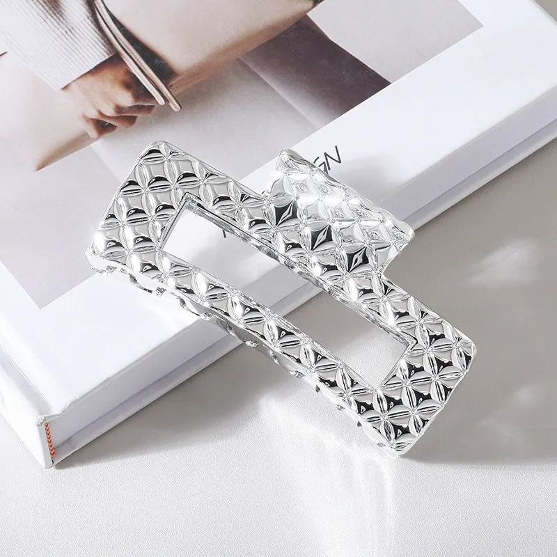UNABERRY Acrylic Hair Clips Women's-3