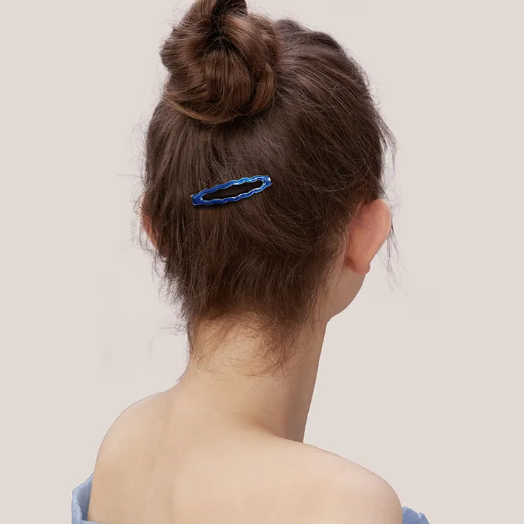 ROYALSASA Alloy Acrylic Hair Clips Women's-2