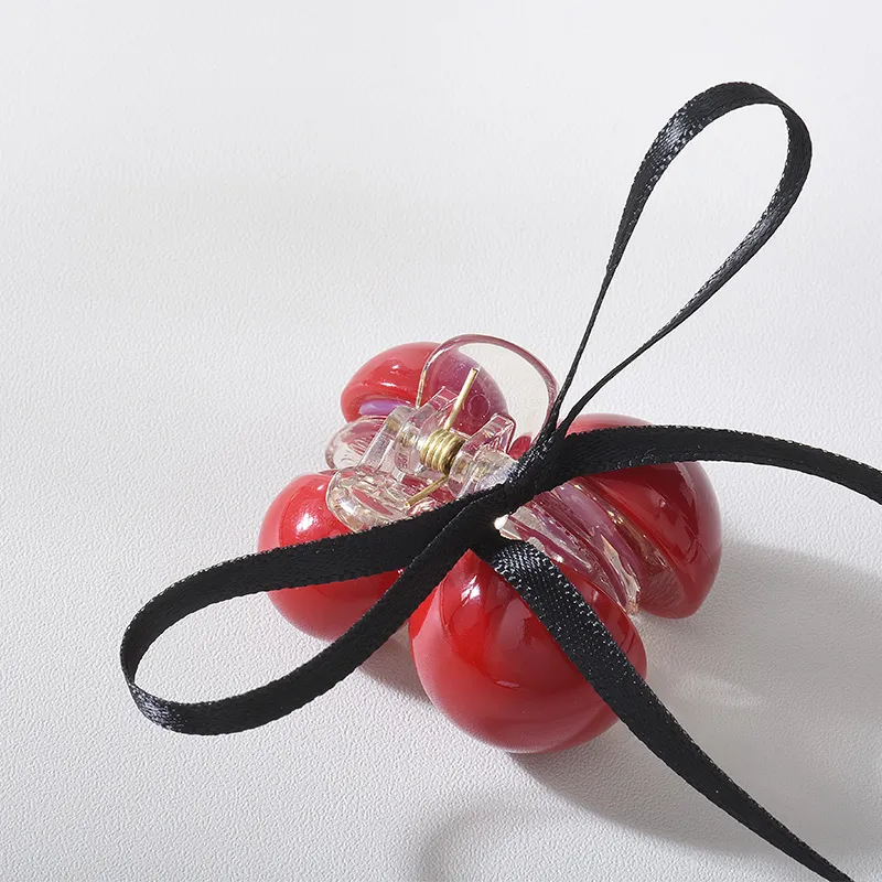ROYALSASA Acrylic Beads Hair Claw Clip Women's-8