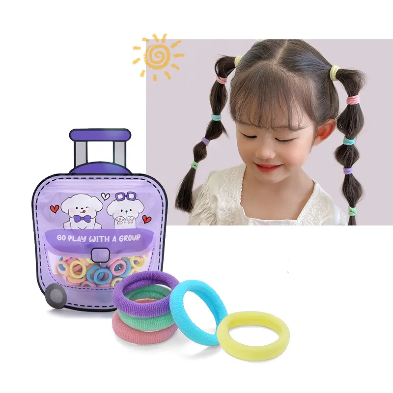 ROYALSASA Rubber Band Hair Tie Women's-1