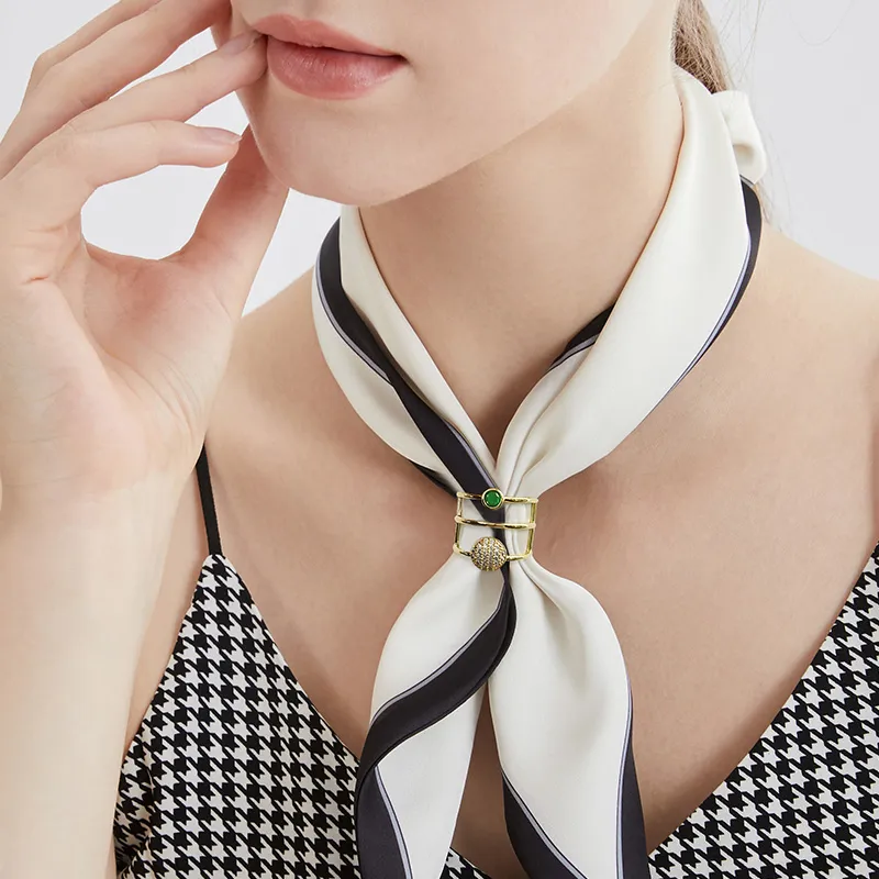 ROYALSASA Alloy, Faux Crystal Brooches Women's-3