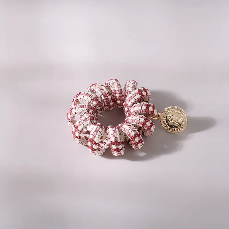 ROYALSASA Polyester Alloy Accessories Hair Tie Women's-1