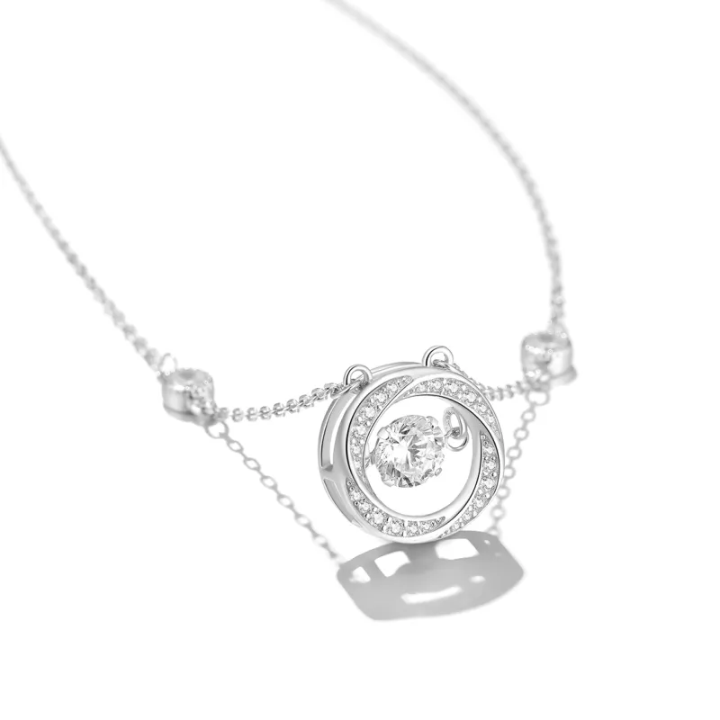 Clect 925 Sterling Silver Necklaces Women's-2