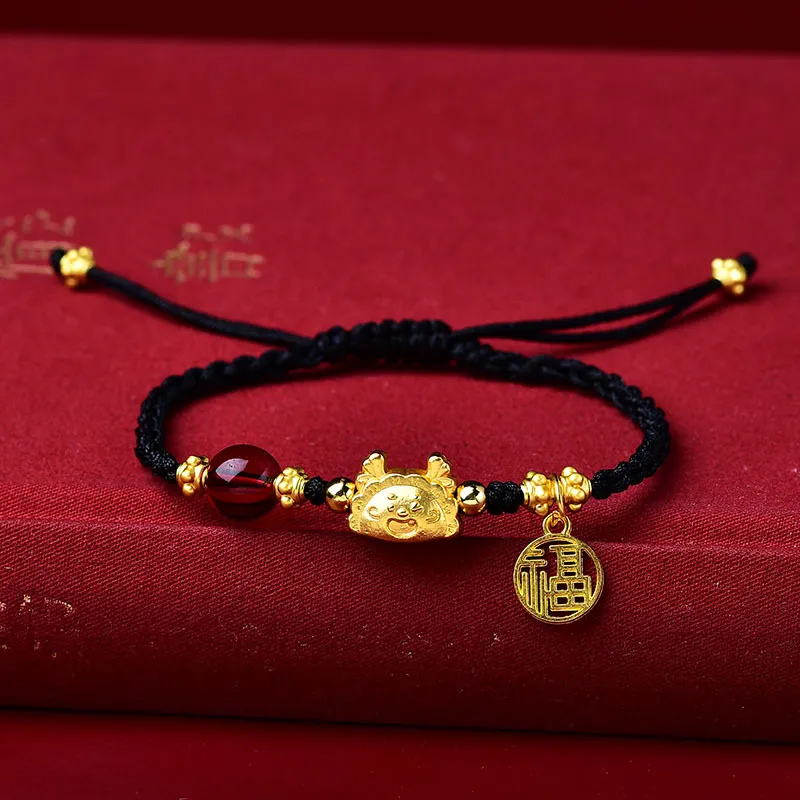 FUO Agate Jade Bracelets Unisex-4