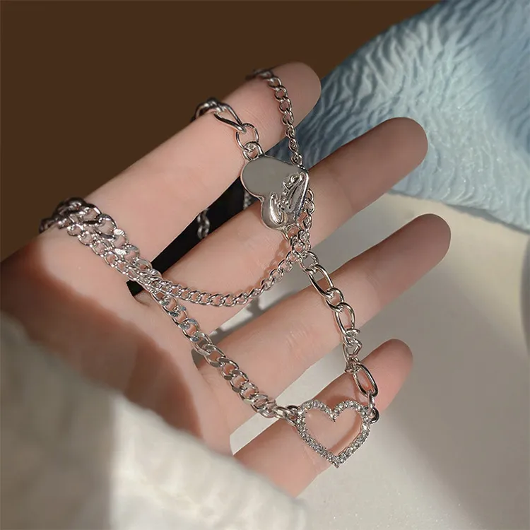 FUO Titanium Steel Necklaces Women's-1