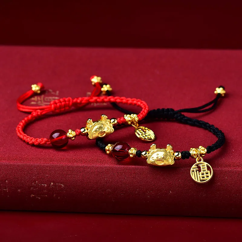 FUO Agate Jade Bracelets Unisex-7