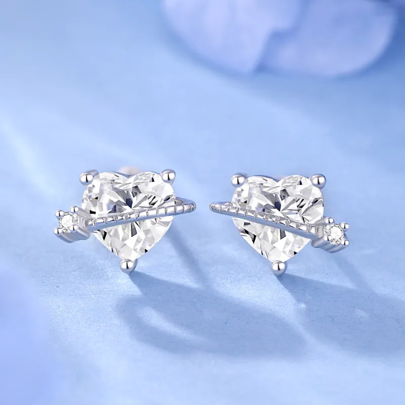 SEVEN COOK S925 Silver Stud Earrings Women's-3