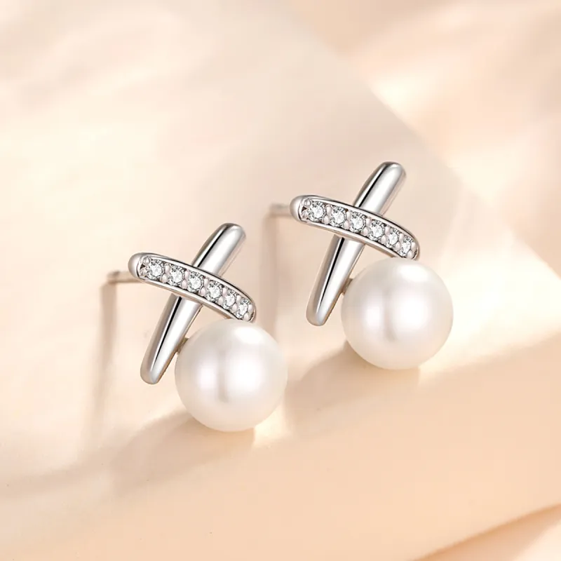 SEVEN COOK 925 Sterling Silver Stud Earrings Women's-2