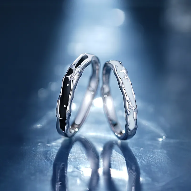 SEVEN COOK 925 Sterling Silver Rings Unisex-3