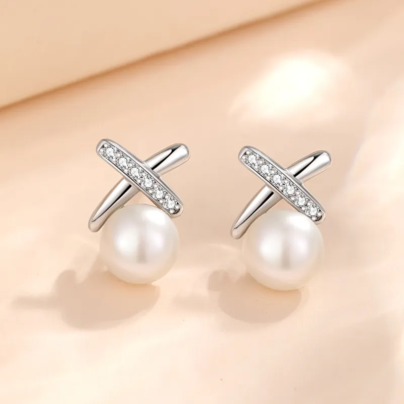 SEVEN COOK 925 Sterling Silver Stud Earrings Women's-3