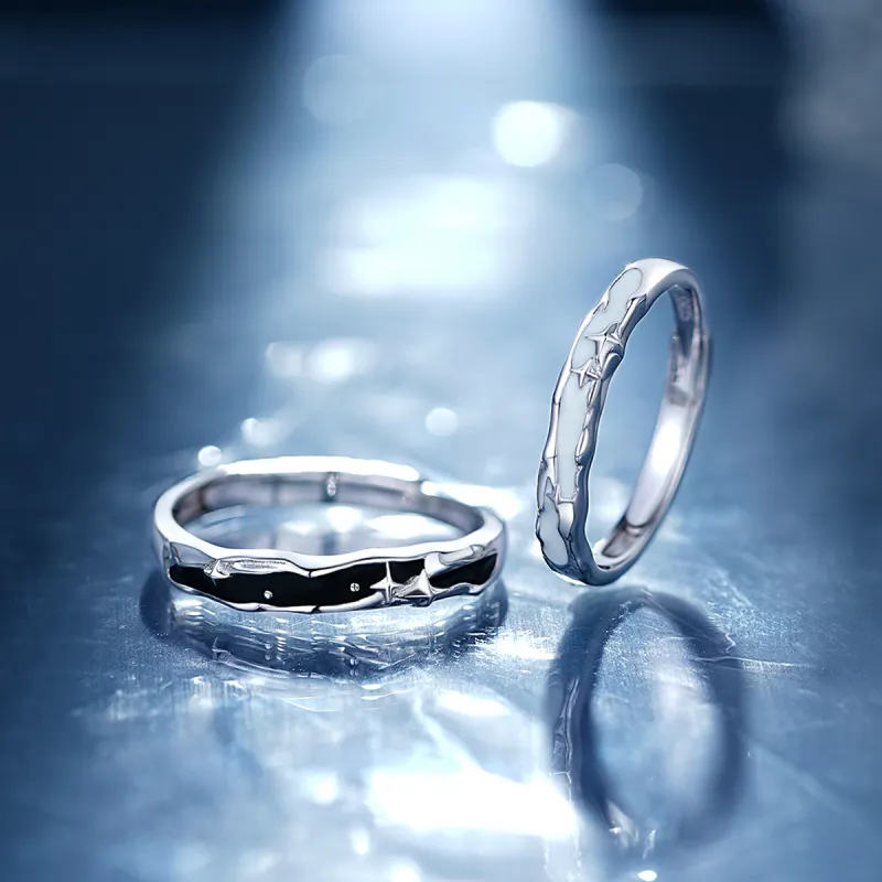 SEVEN COOK 925 Sterling Silver Rings Unisex-1