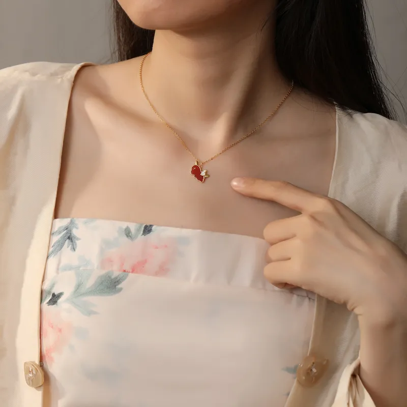 SEVEN COOK Agate Necklaces Women's-4