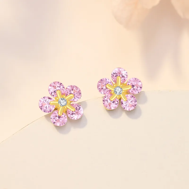 SEVEN COOK S925 Silver Stud Earrings Women's-1