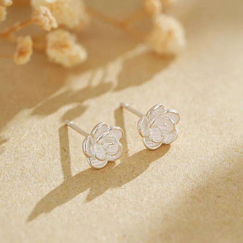 SEVEN COOK 925 Sterling Silver Stud Earrings Women's-2