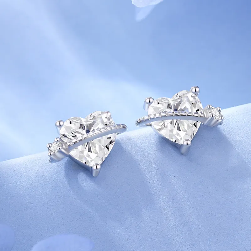 SEVEN COOK S925 Silver Stud Earrings Women's-1