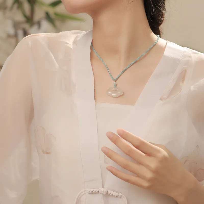 SEVEN COOK Chalcedony Necklaces Women's-4