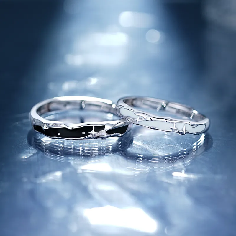 SEVEN COOK 925 Sterling Silver Rings Unisex-2