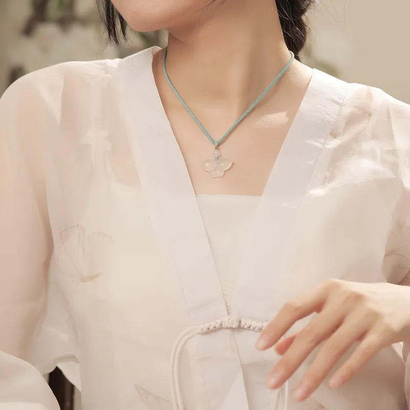 SEVEN COOK Chalcedony Necklaces Women's-5