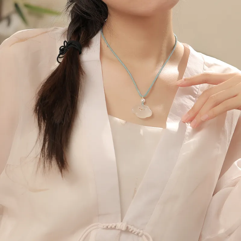 SEVEN COOK Chalcedony Necklaces Women's-6