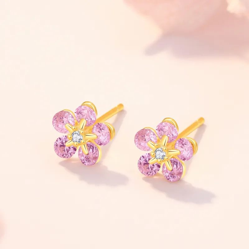 SEVEN COOK S925 Silver Stud Earrings Women's-2