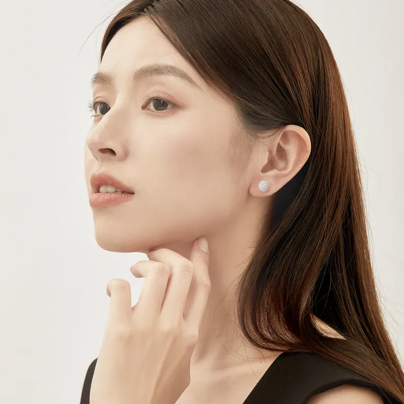 SEVEN COOK 990 Silver Stud Earrings Women's-4