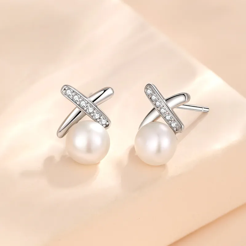 SEVEN COOK 925 Sterling Silver Stud Earrings Women's-4
