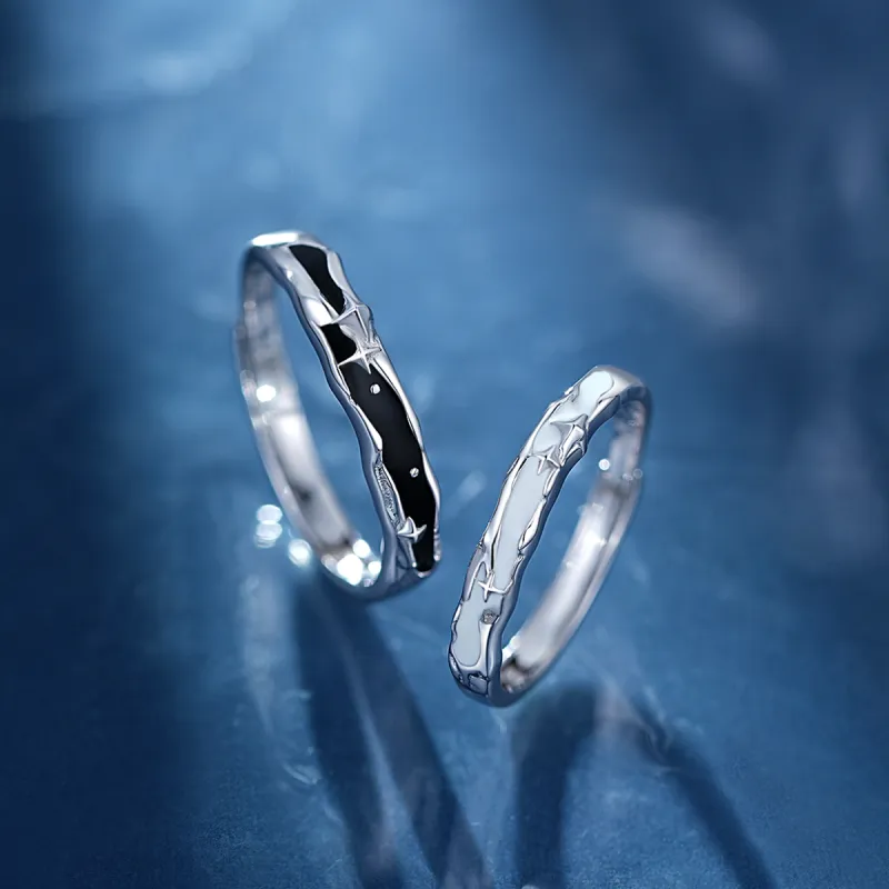 SEVEN COOK 925 Sterling Silver Rings Unisex-4