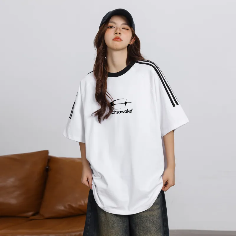 ACHS AWAKE Short Sleeved T Shirts Unisex-8