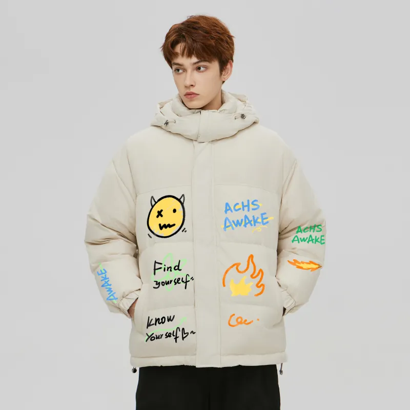 ACHS AWAKE Down Jackets Unisex-30