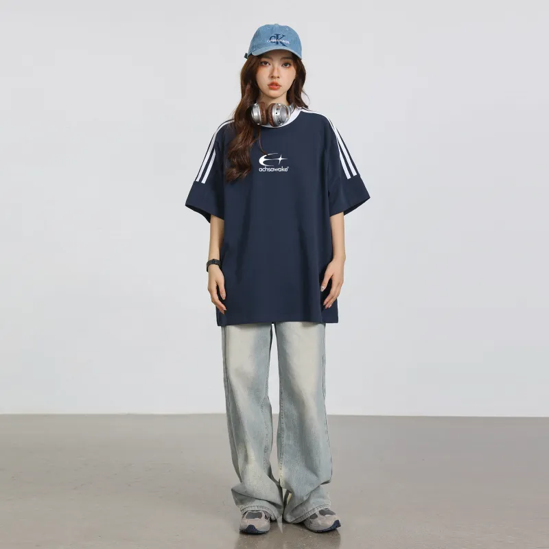 ACHS AWAKE Short Sleeved T Shirts Unisex-22