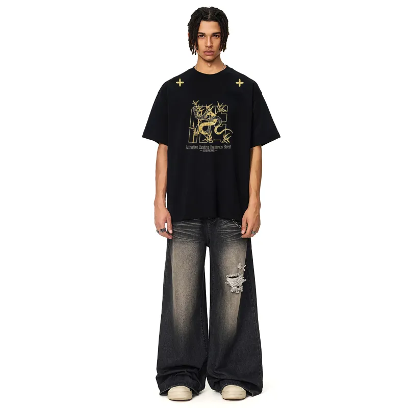 ACHS AWAKE Short Sleeved T Shirts Unisex-7
