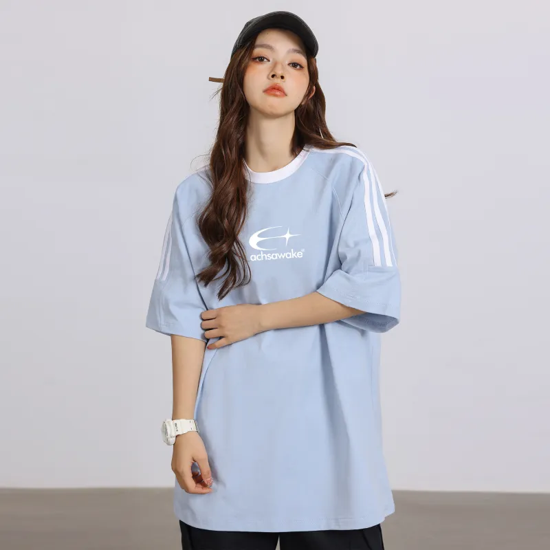 ACHS AWAKE Short Sleeved T Shirts Unisex-14