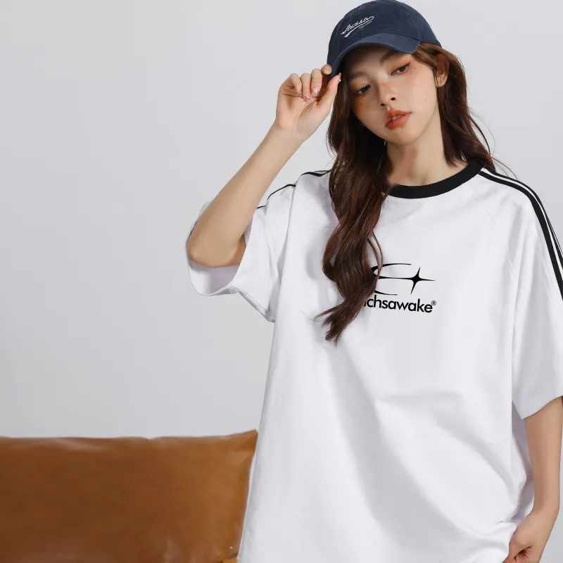 ACHS AWAKE Short Sleeved T Shirts Unisex-9