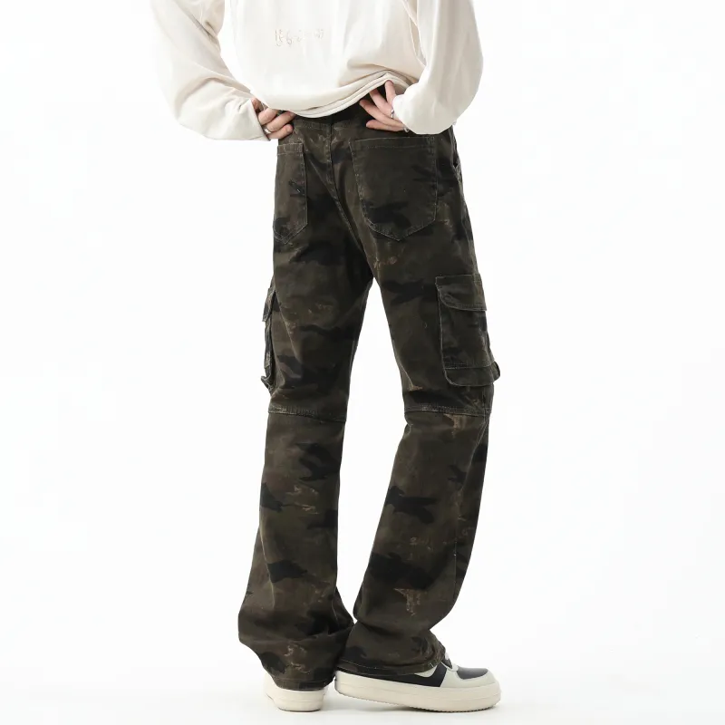 ACHS AWAKE Jeans Unisex Jungle Camouflage-1