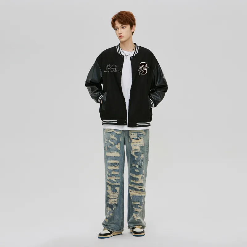 ACHS AWAKE Baseball Jacket Unisex-2