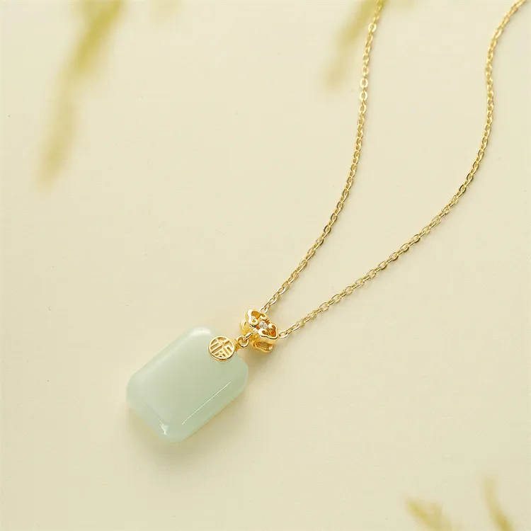 SEAZA Chalcedony Pendants Women's-1