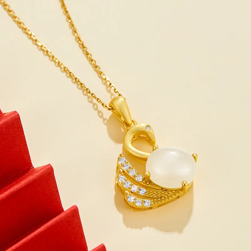 SEAZA Chalcedony Necklace For Gift Women's-9