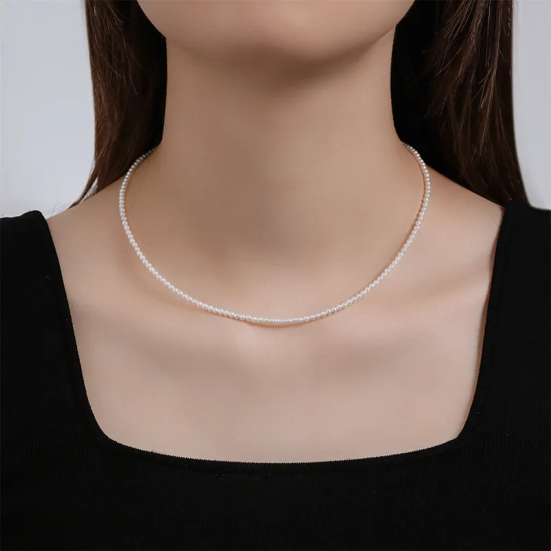 SEAZA Pearl Necklaces Women's-6