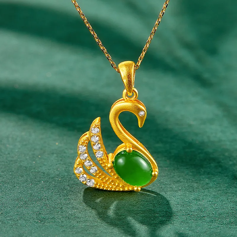 SEAZA Chalcedony Necklace For Gift Women's-3