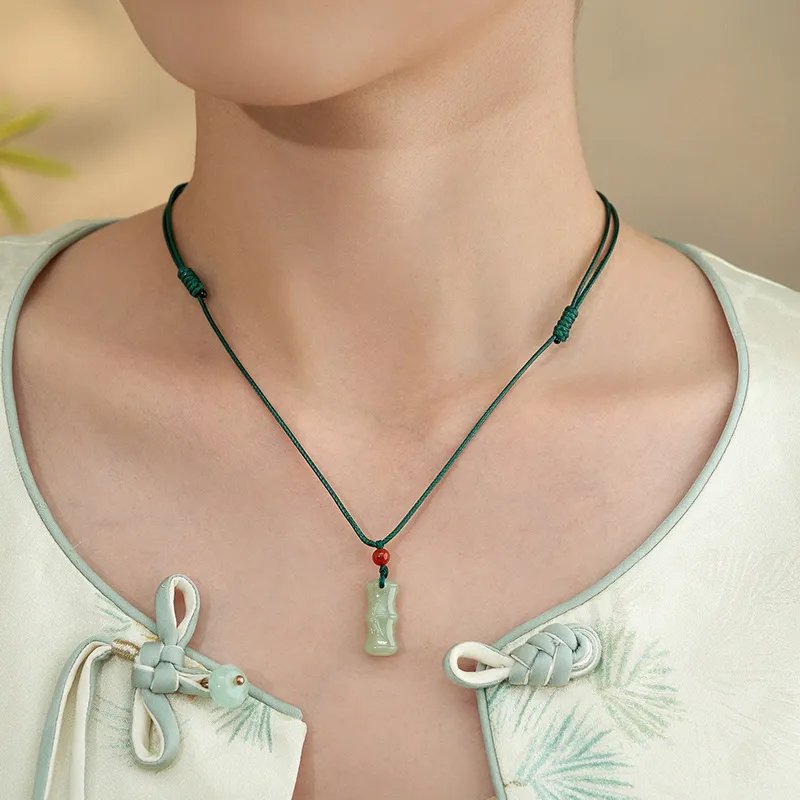 SEAZA Chalcedony Necklaces Unisex-1