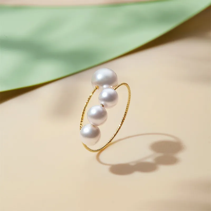 SEAZA Saltwater Pearl Rings Women's-4