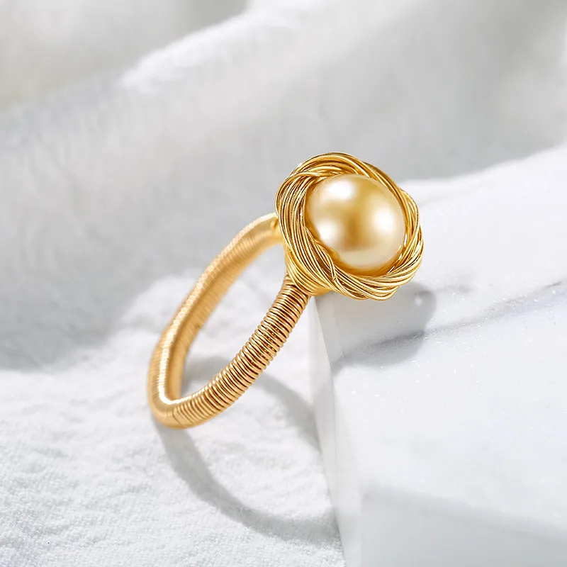 SEAZA Saltwater Pearl Rings Women's-3
